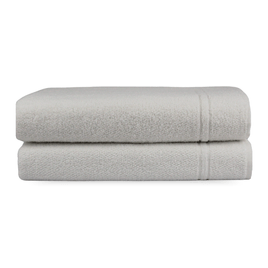 Kit 2 Toalhas De Banho Soft Plus Fio 24/2 Para Hotel - 80x140cm