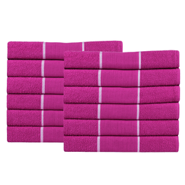 Kit 12 Toalhas De Rosto Maria - 43x68cm