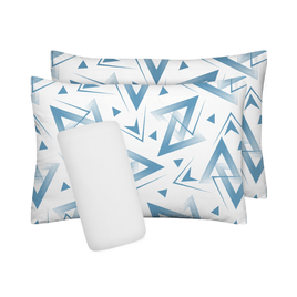Jogo de Lençol Branco 3 Peças P/ Cama King Linha Refinada - 100% Algodão